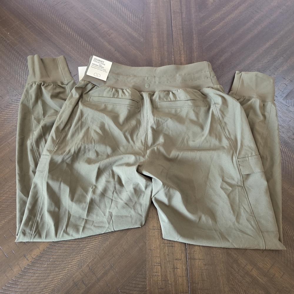 CALIA Women’s TrueLight Cargo Joggers Deep Green XS WAX12189FFS New Mid Rise - Picture 9 of 14
